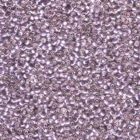 11-912 Silver Lined Light Amethyst Miyuki Seed Beads Tube