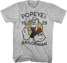 1929 Pose Popeye T-Shirt