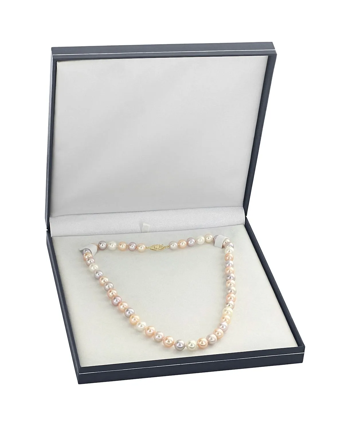 7.0-7.5mm Freshwater Multicolor Pearl Necklace - AAAA Quality