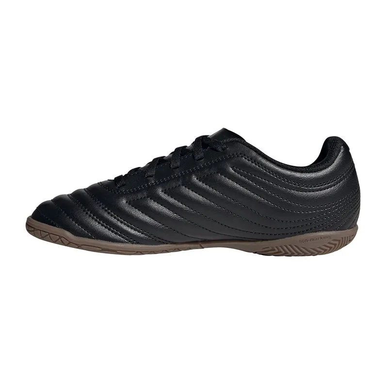 adidas Copa 20.4 IN Football Boots - Youth - Black/Black/Green