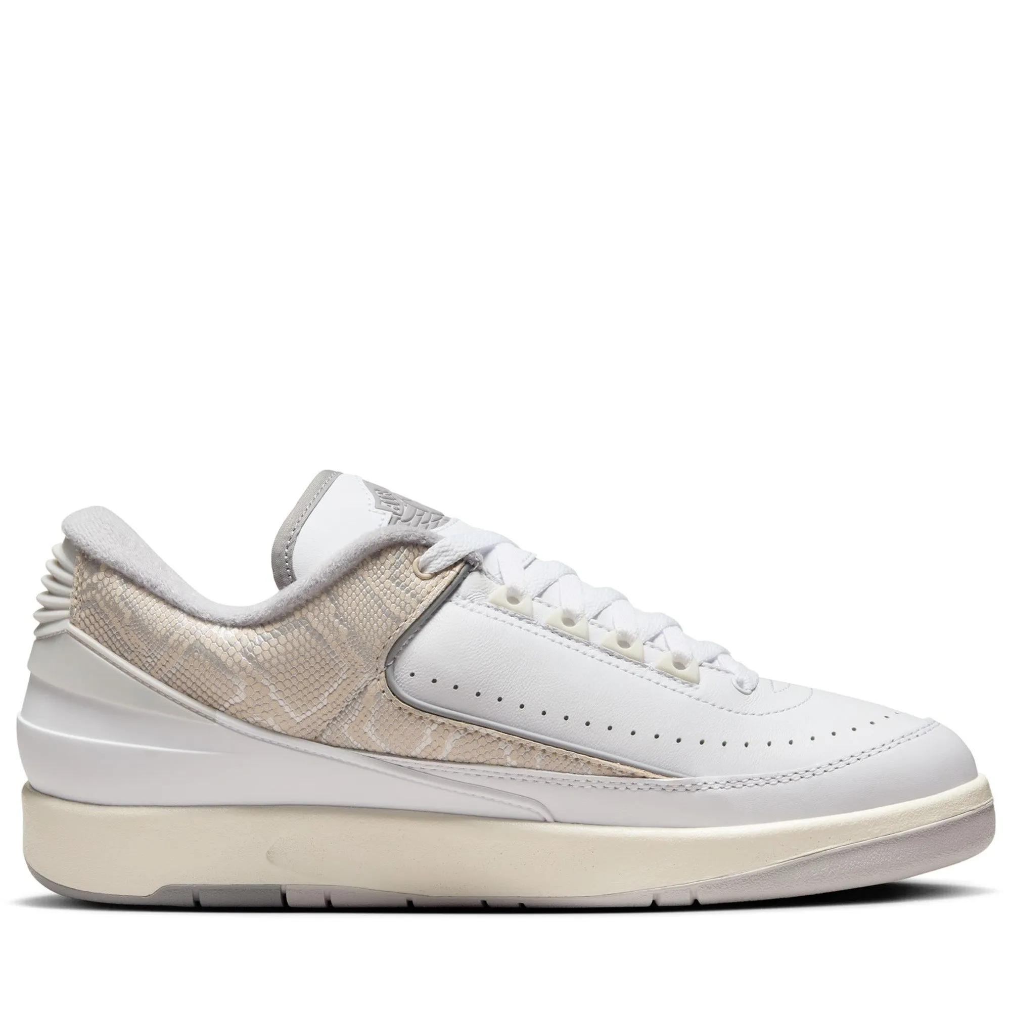 Air Jordan 2 Retro Low 'Python' - White/Cement Grey