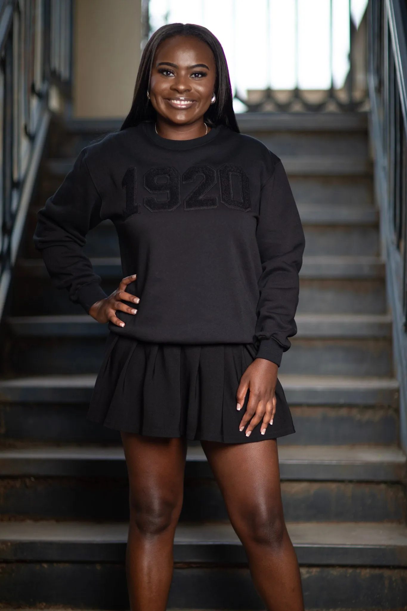 All Black 1920 Sweatshirt ( unisex)