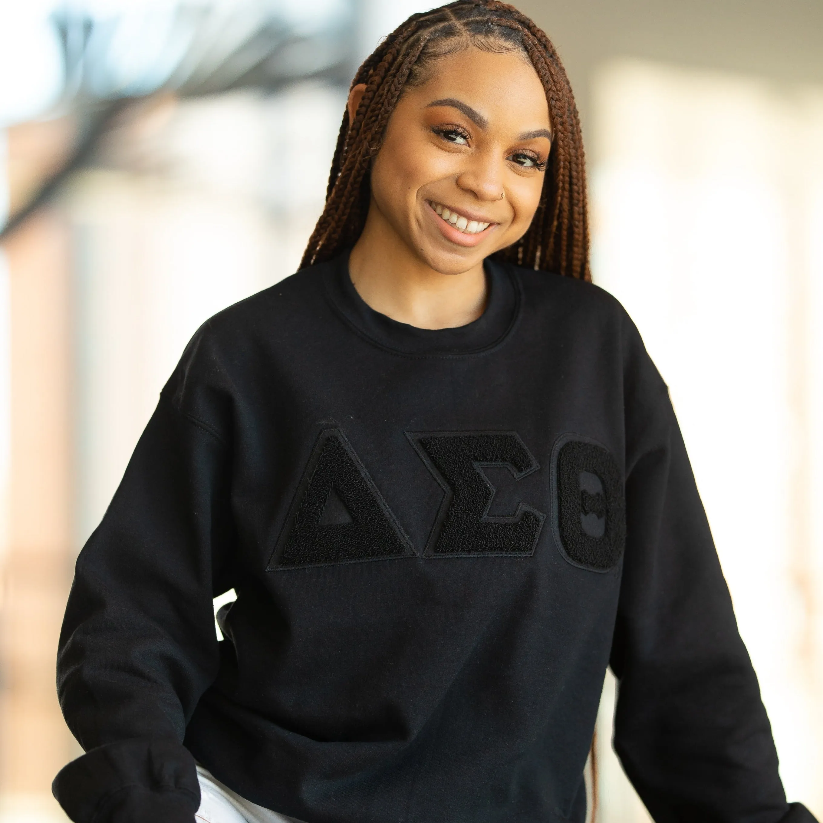 All Black DST Sweatshirt (Unisex Sizing)