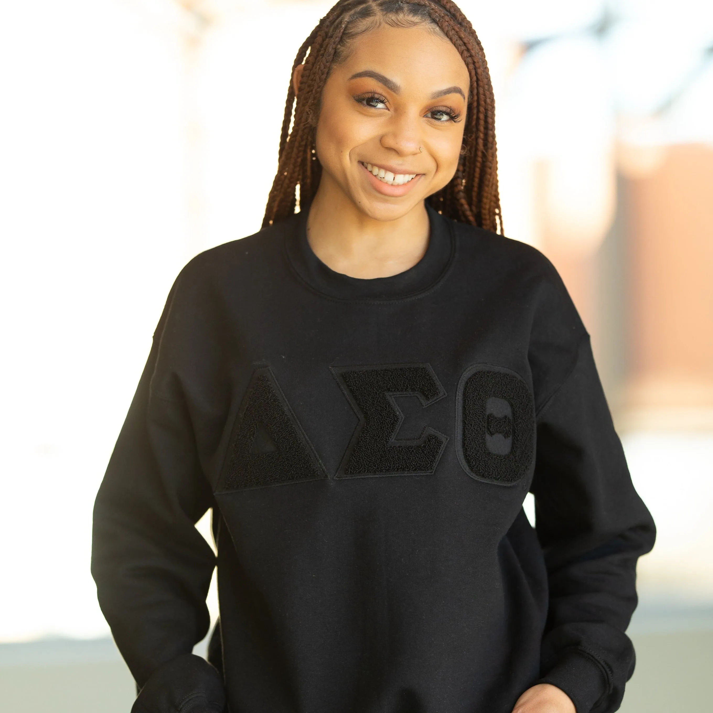 All Black DST Sweatshirt (Unisex Sizing)