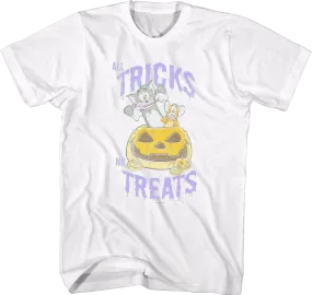 All Tricks No Treats Tom and Jerry T-Shirt