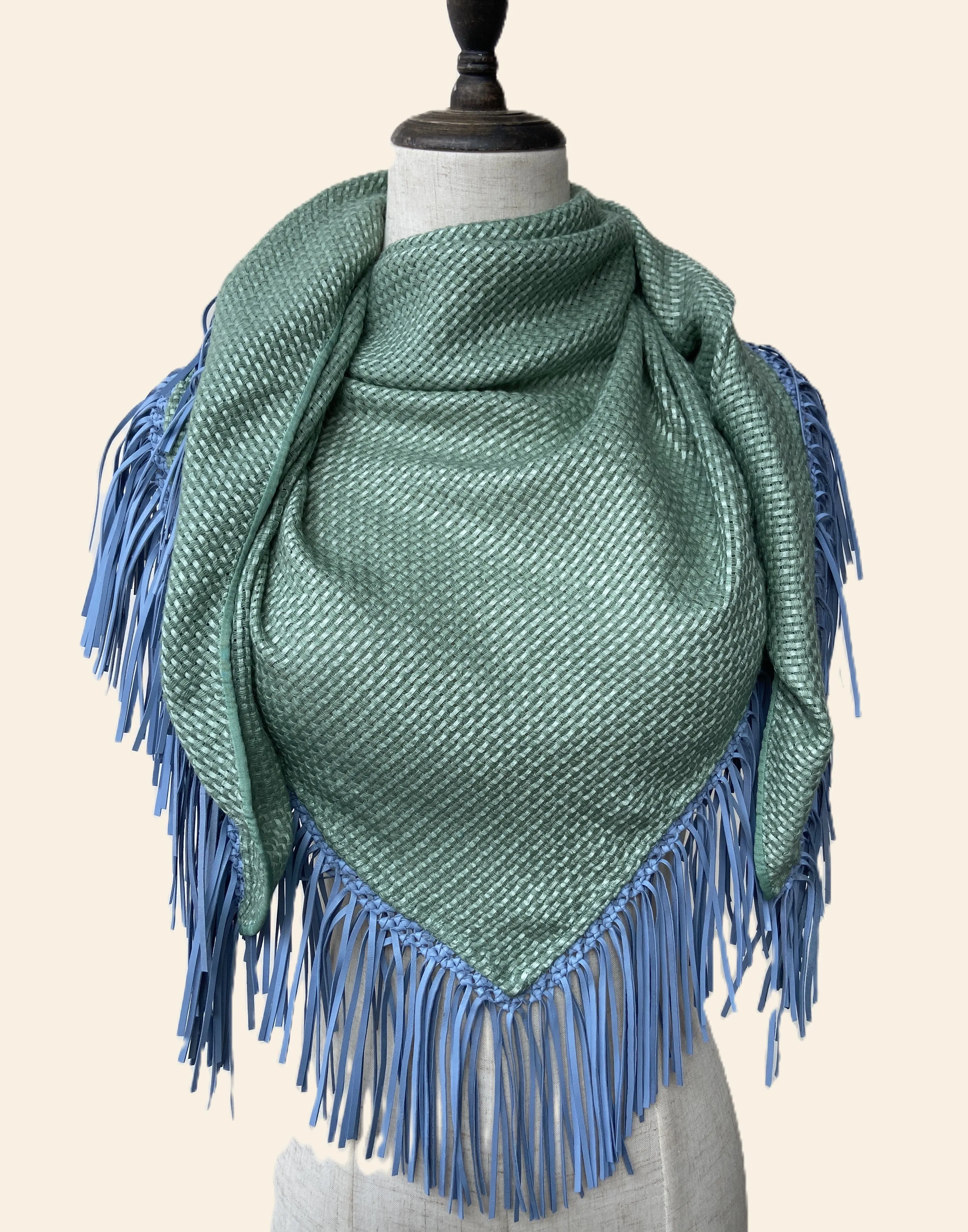 BAJRA Cervinia Scarf -Green/Turquoise