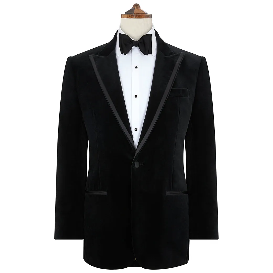 Balinteer Black Velvet Jacket