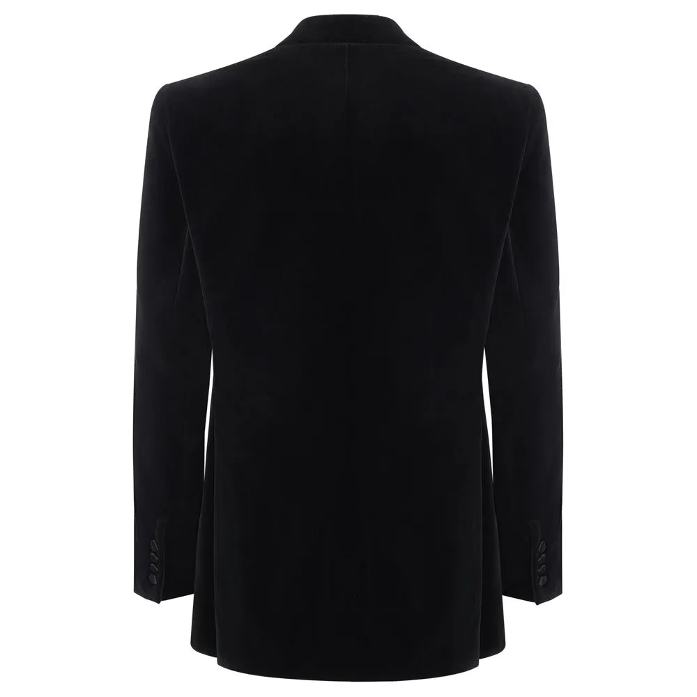 Balinteer Black Velvet Jacket