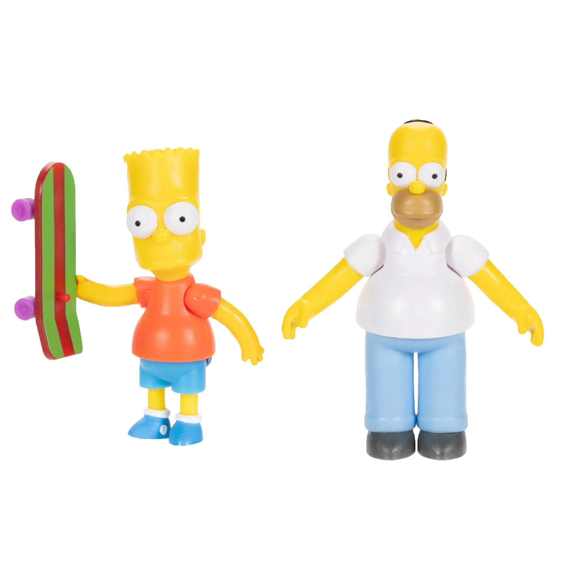 Bart   Homer 2.5" Simpsons Figures Combo by Jakks Pacific