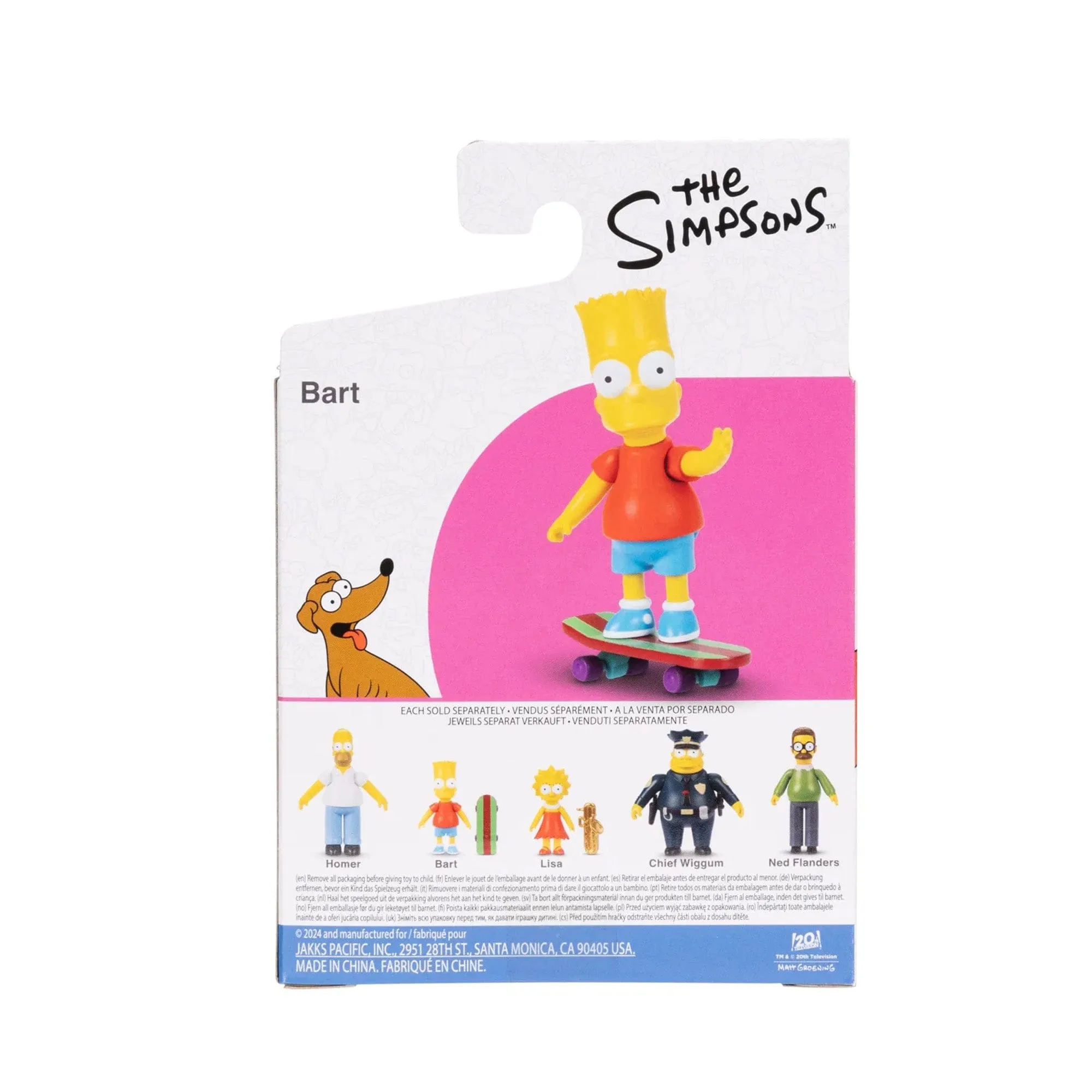 Bart Simpson - The Simpsons 2.5" Figure by Jakks Pacific