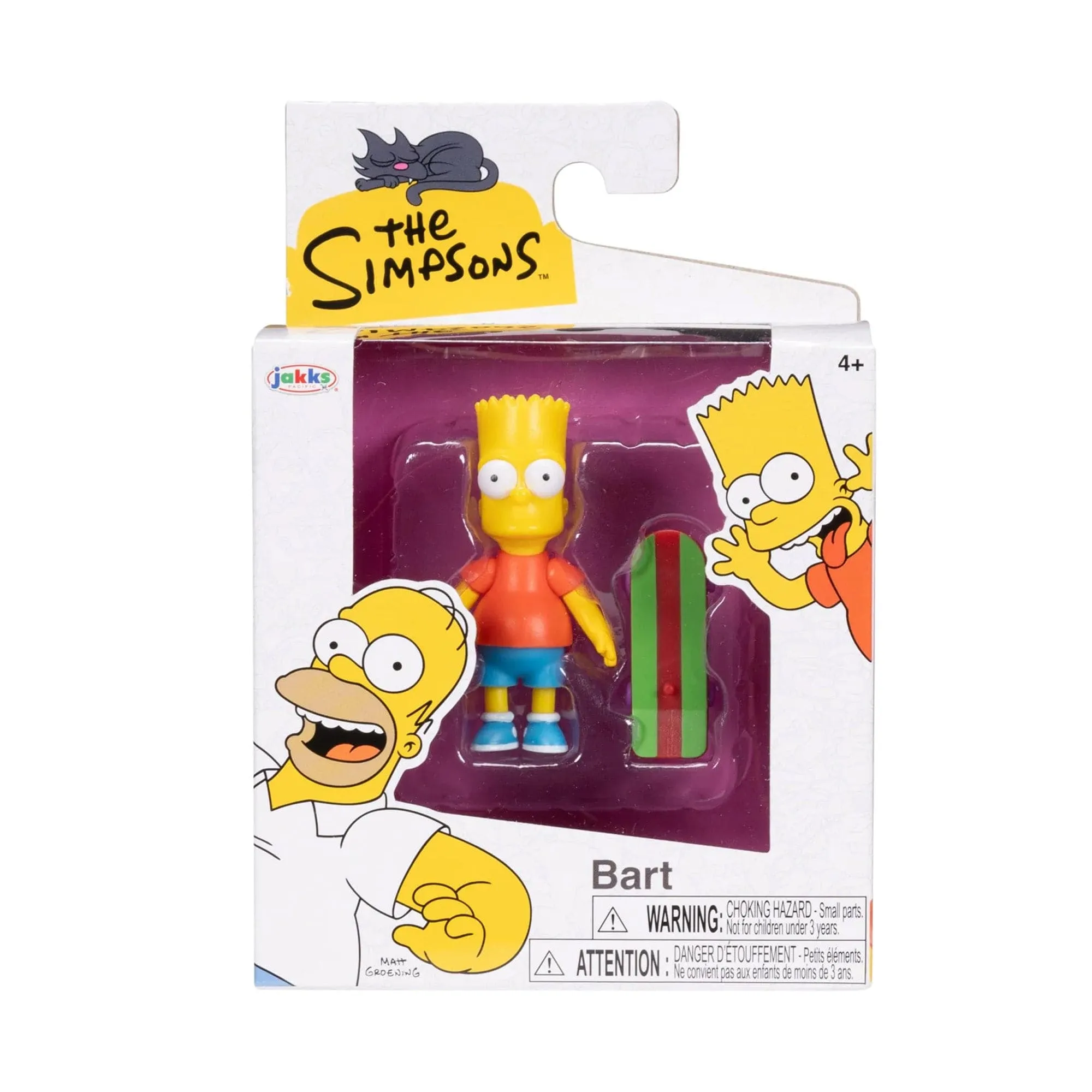 Bart Simpson - The Simpsons 2.5" Figure by Jakks Pacific