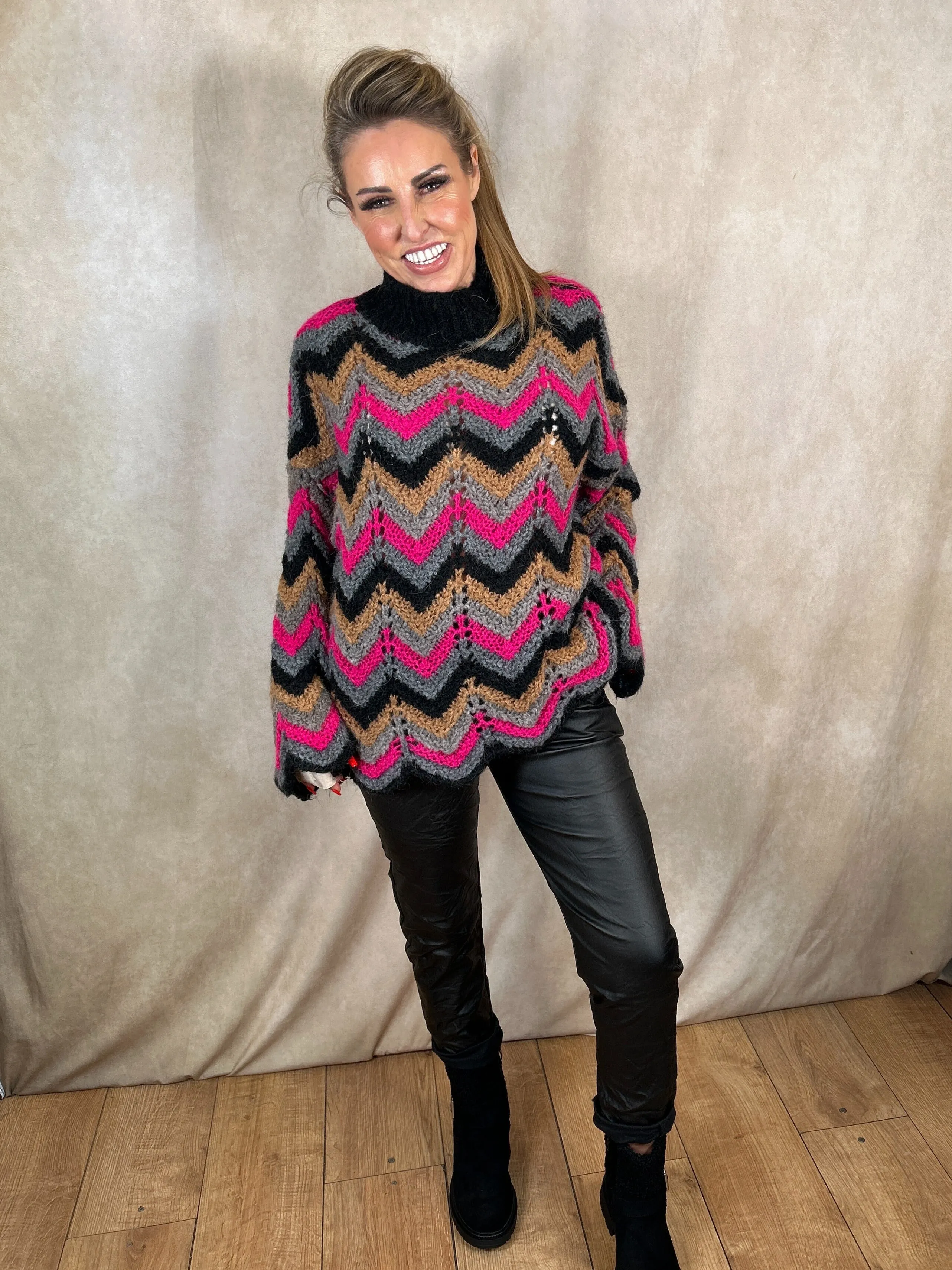 Bethany Zig Zag Jumper