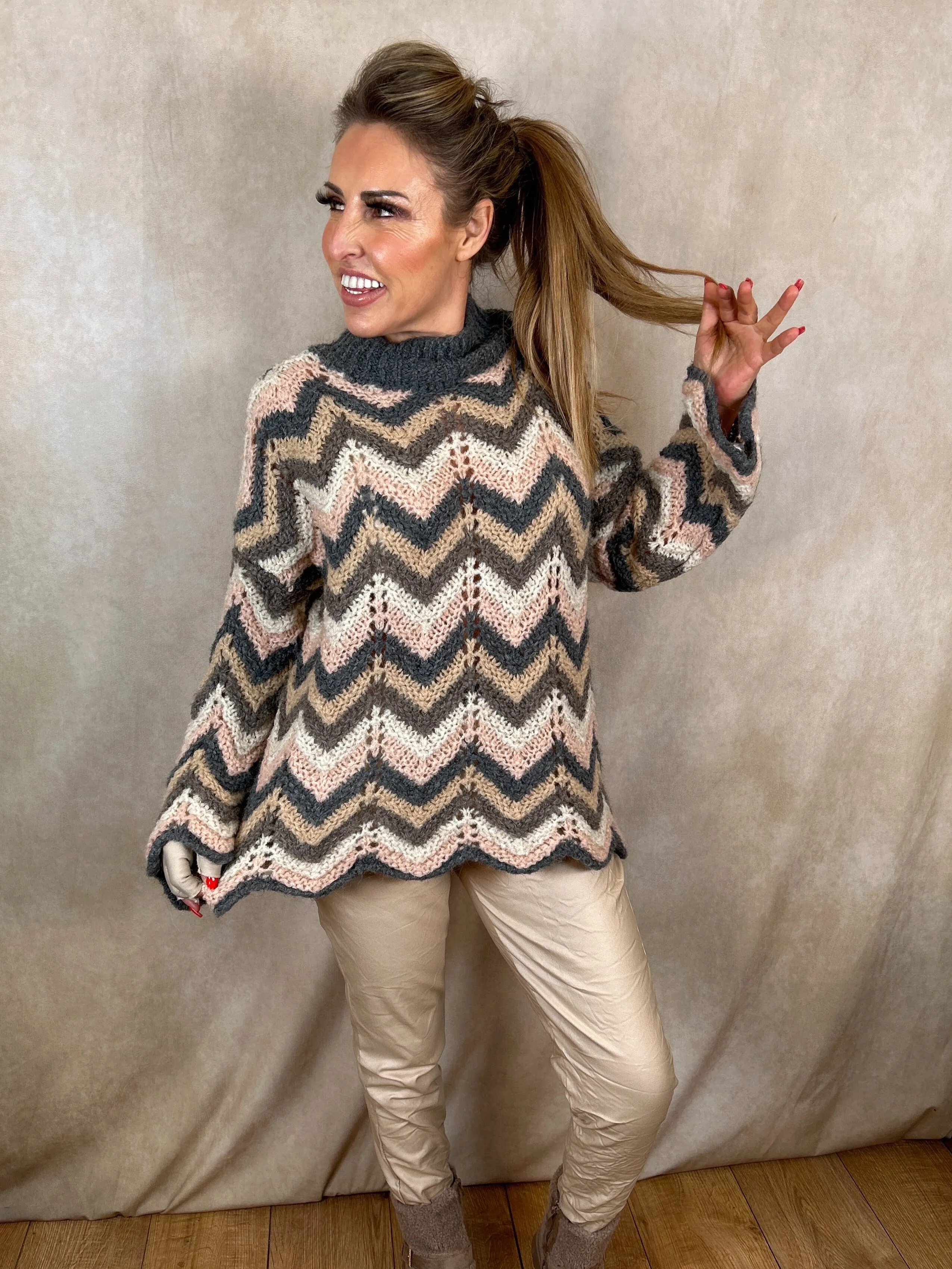 Bethany Zig Zag Jumper