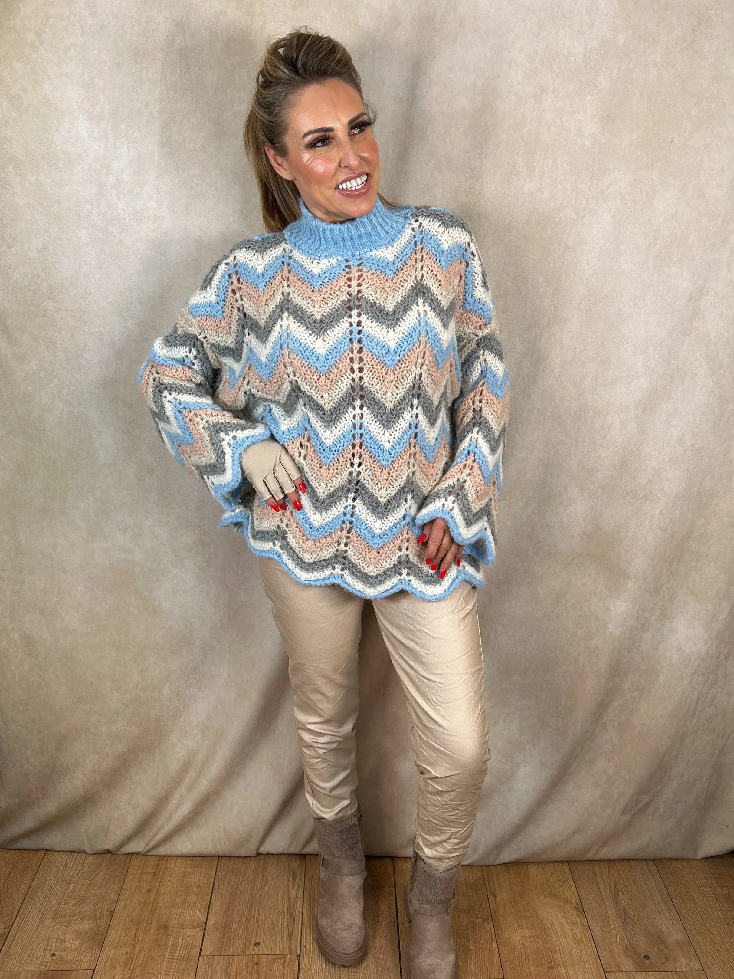 Bethany Zig Zag Jumper