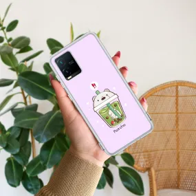 Cartoon Matcha Tea We Bare Bears Silicon Case For Vivo