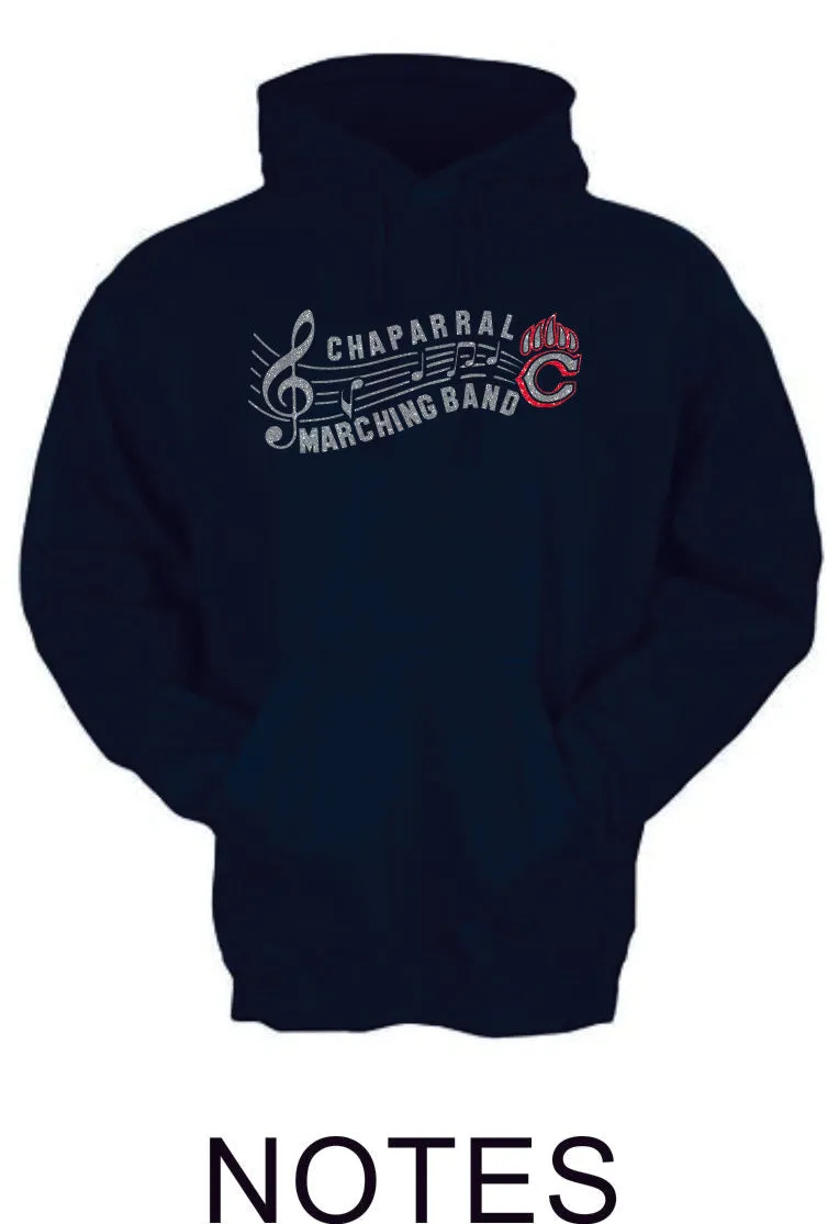 Chap Band Unisex Hoodie - 3 Designs- Matte or Glitter