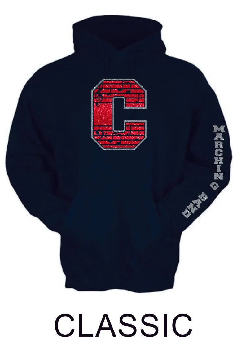 Chap Band Unisex Hoodie - 3 Designs- Matte or Glitter