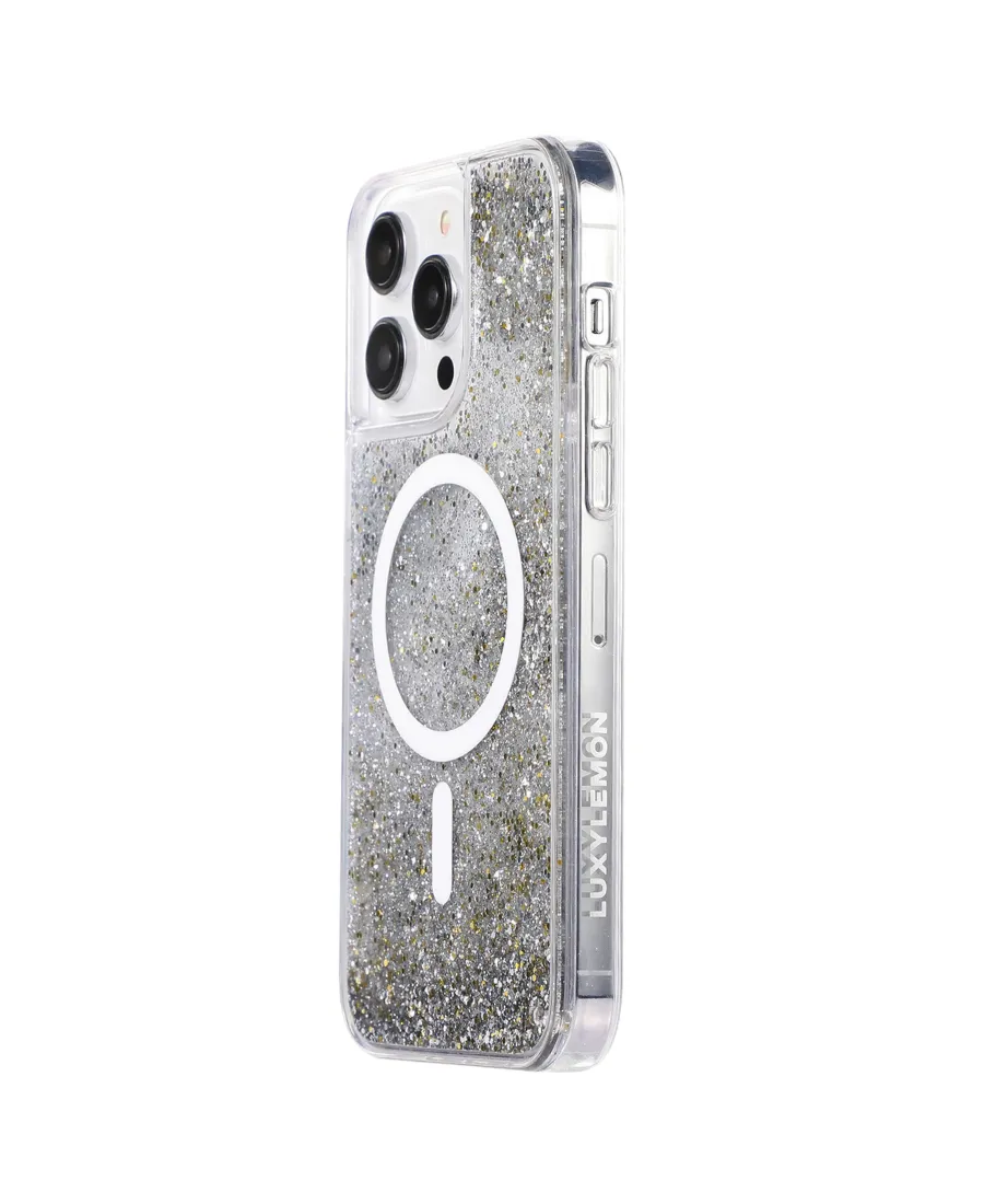 Clear Glitter MagSafe Phone Case