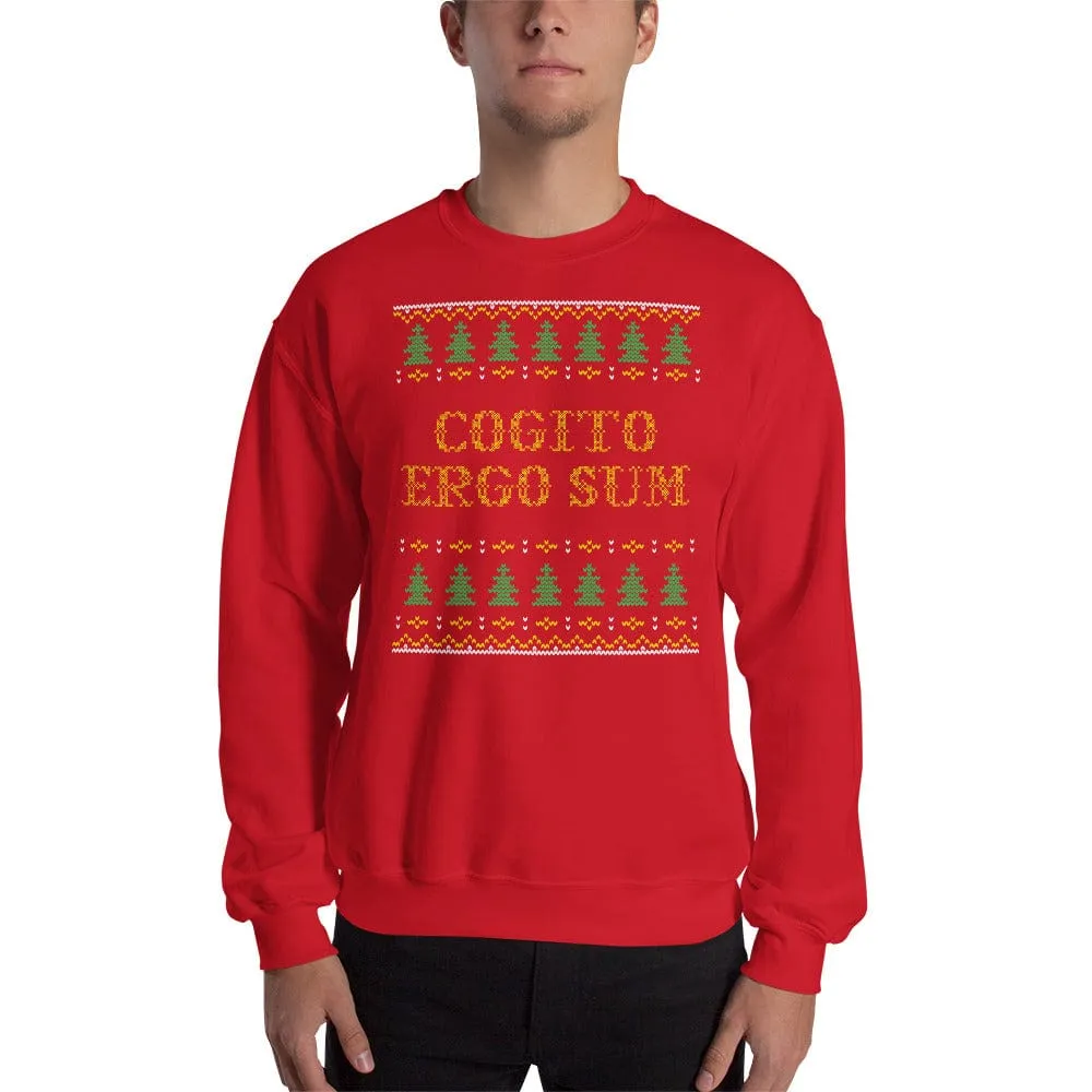 Cogito Ergo Sum - Ugly Xmas Sweater - Sweatshirt