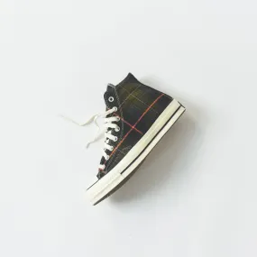 Converse Chuck Taylor 70 High - Olive Plaid / Orange