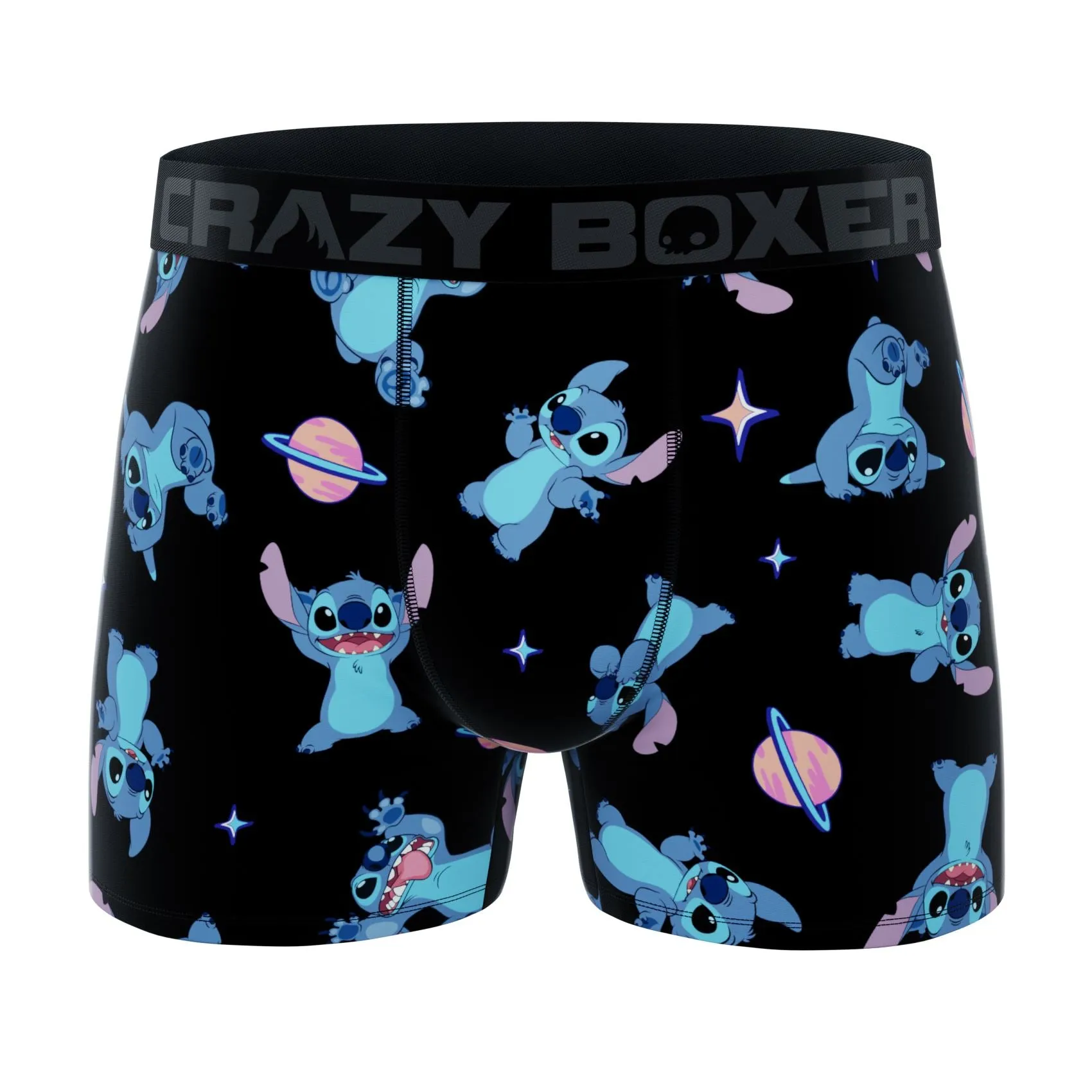 CRAZYBOXER Disney Pineapple Stitch Men's Boxer Briefs (3 Pack)