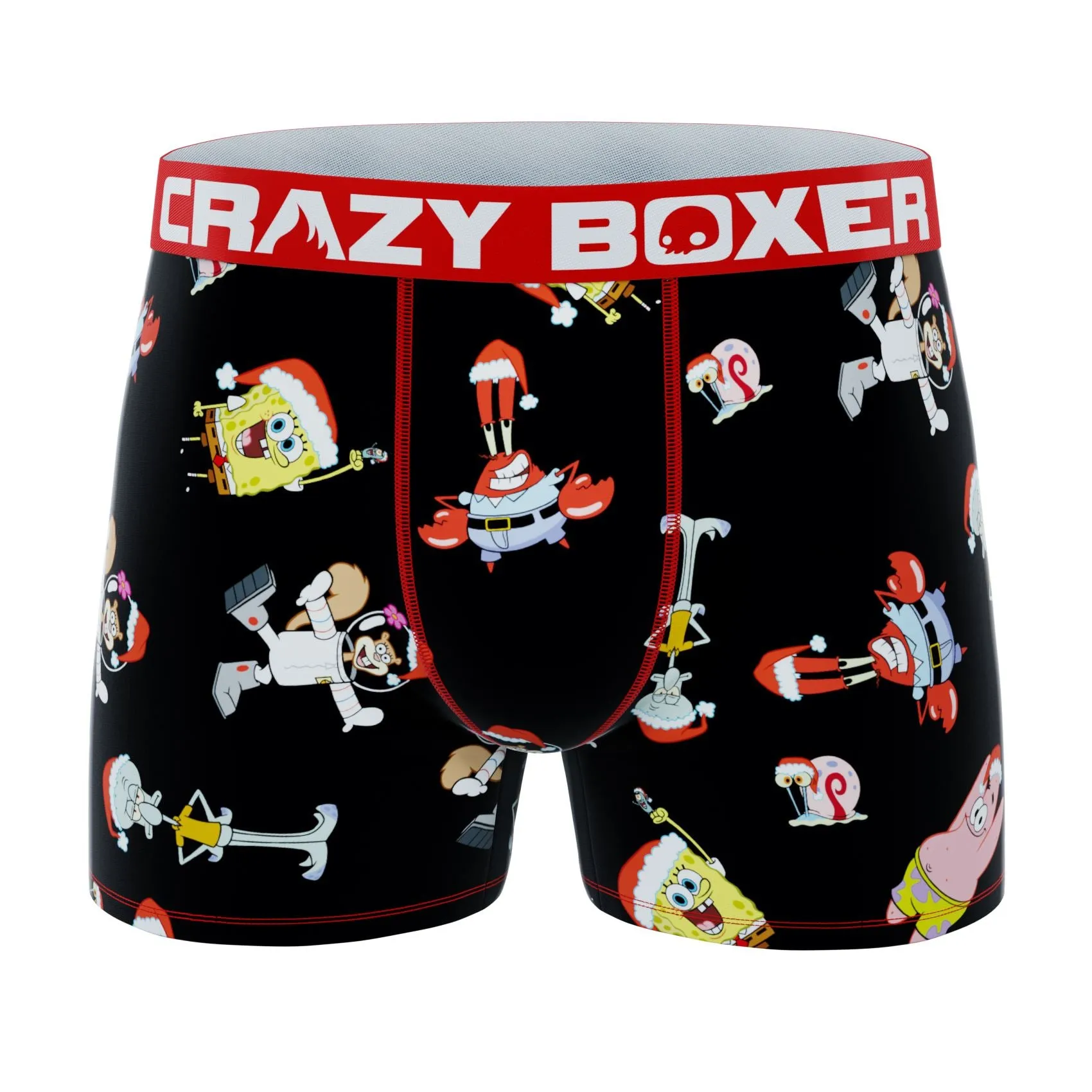 CRAZYBOXER Spongebob Light Men's Boxer Briefs (3 pack)