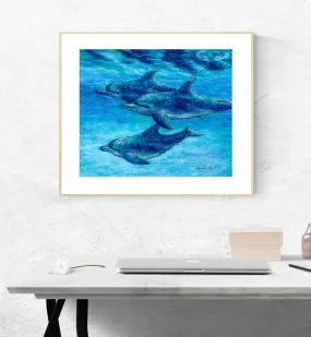 Dolphin Cruise Print