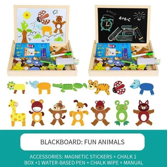 Dress Up & Learn - 3D Magnetic Puzzle Set