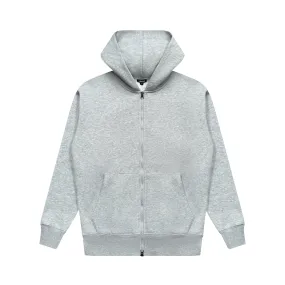 Essential Grey Zip