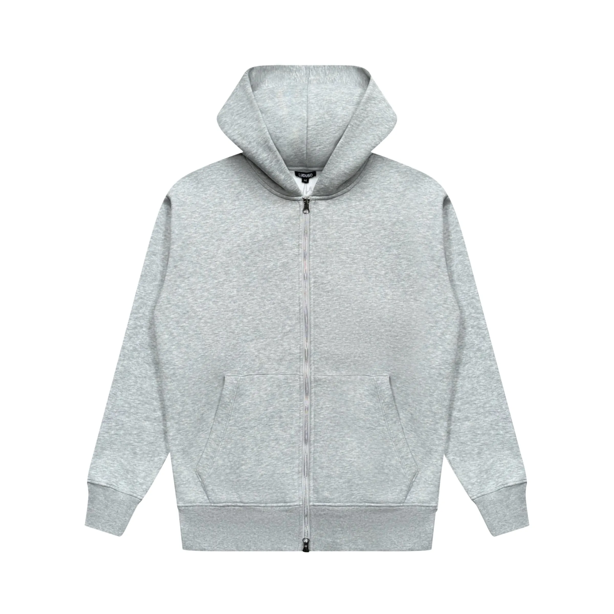 Essential Grey Zip