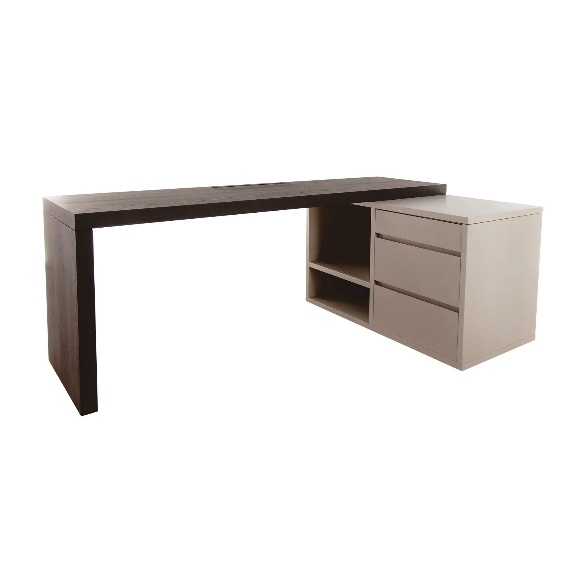 Executive Desk - Black/Grey