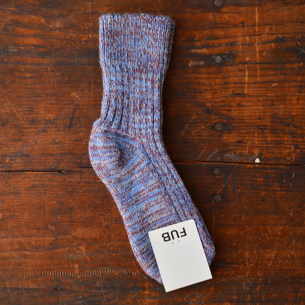 FUB Merino Wool Socks - Thick Melange Knit (Kids)