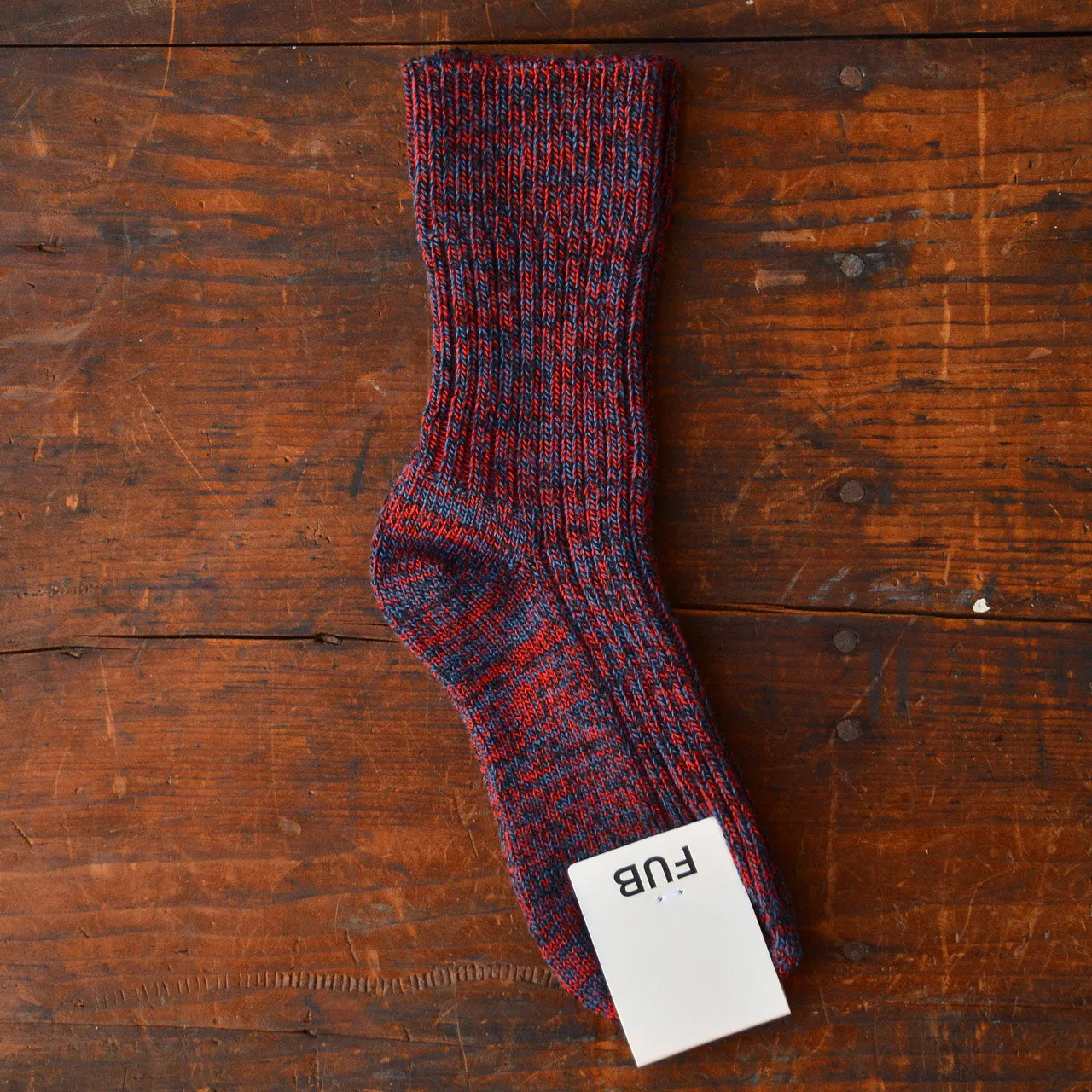 FUB Merino Wool Socks - Thick Melange Knit (Kids)