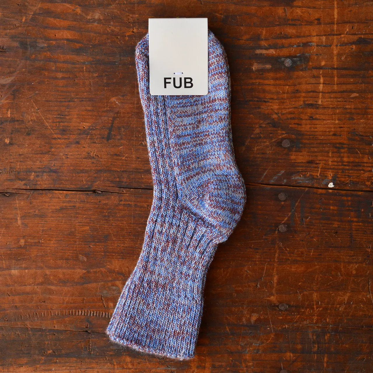 FUB Merino Wool Socks - Thick Melange Knit (Kids)