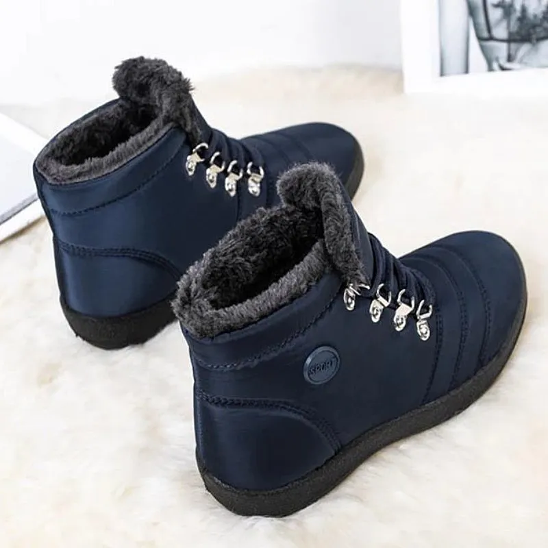 Groovywish Winter Snow Boots Plush Women Orthopedic Shoes