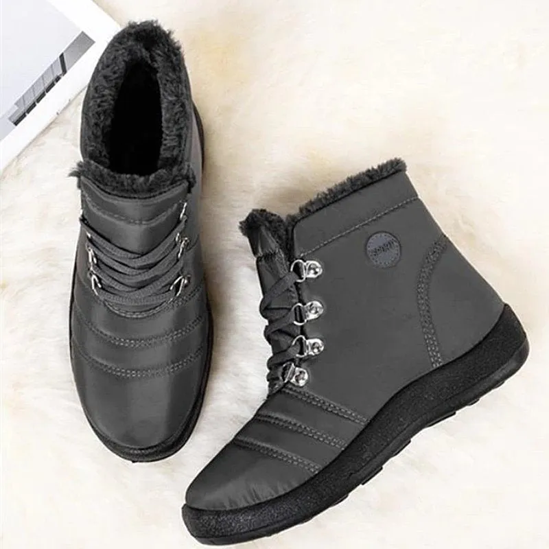 Groovywish Winter Snow Boots Plush Women Orthopedic Shoes