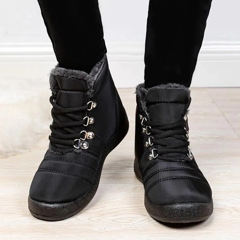 Groovywish Winter Snow Boots Plush Women Orthopedic Shoes