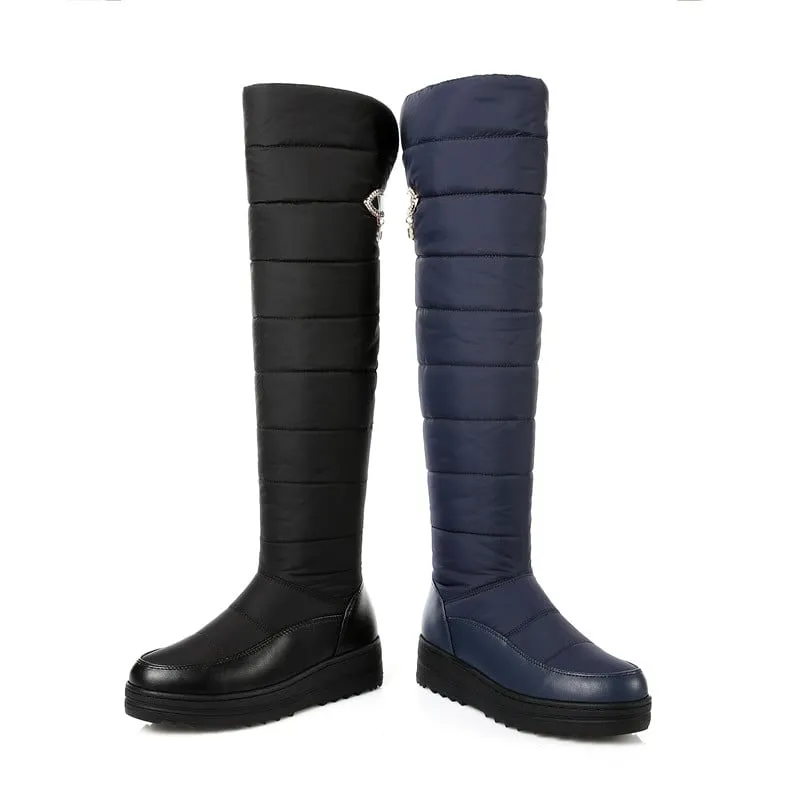 GRW Orthopedic Women Boot Over Knee High Warm Snowy Winter Boots