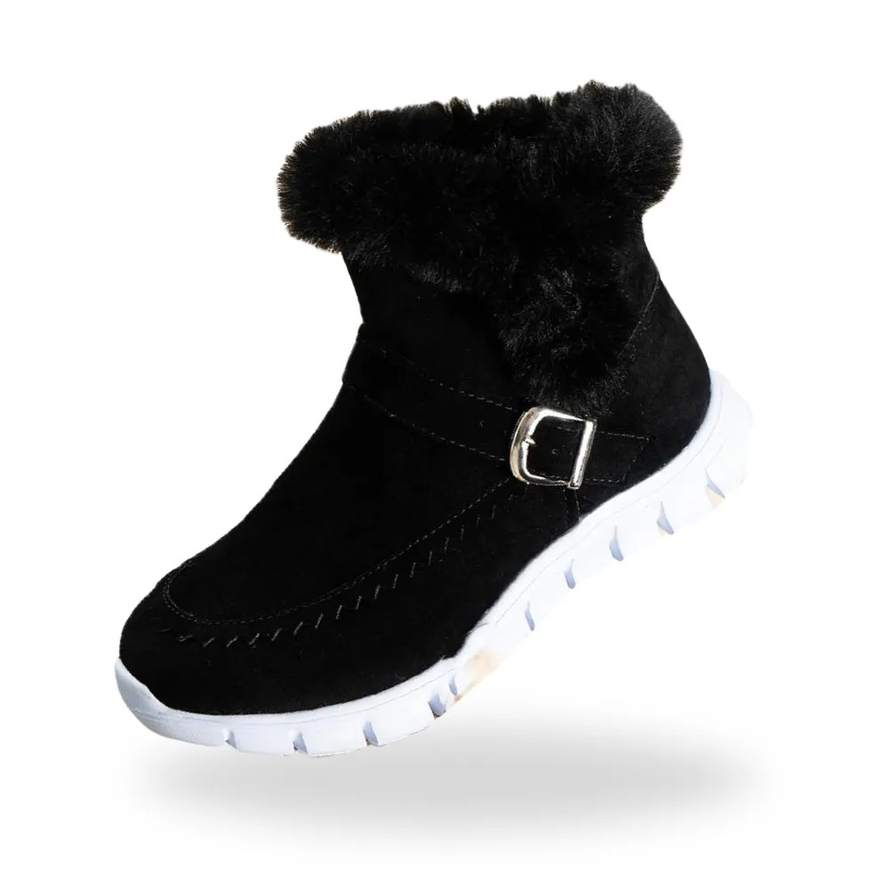 GRW Orthopedic Women Boots Winter Fur Lining Extra Comfortable Warm Fashion Snow Boots