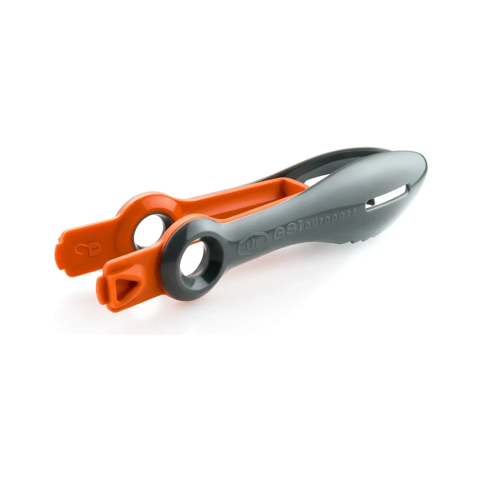 GSI Outdoors Pivot Tongs - Orange/Grey