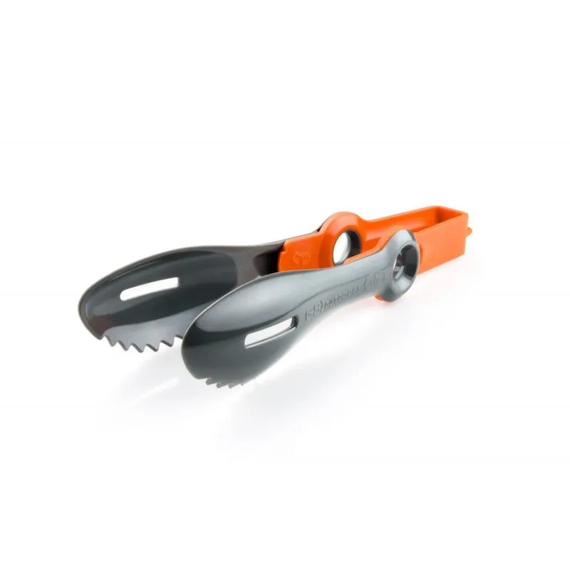 GSI Outdoors Pivot Tongs - Orange/Grey