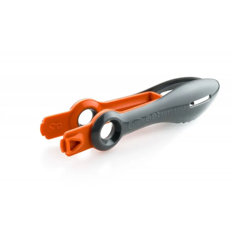 GSI Outdoors Pivot Tongs - Orange/Grey