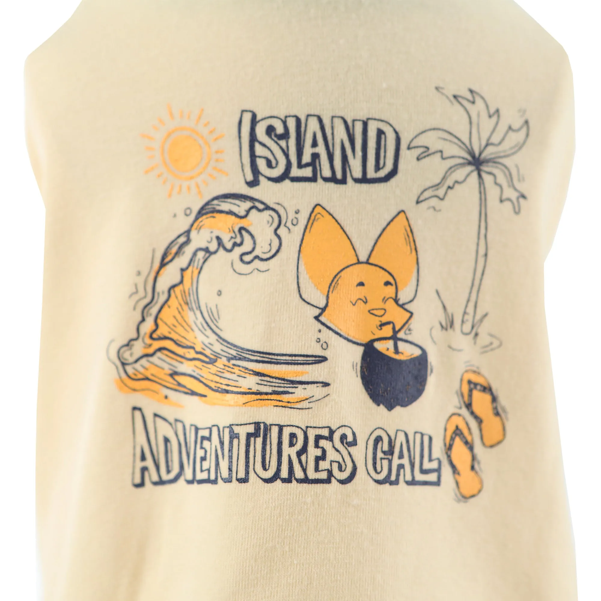 Island Adventure Calls - Gender Neutral Dog Raglan Shirt