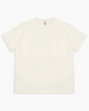 Jackman Dotsume Pocket Tee - Off White