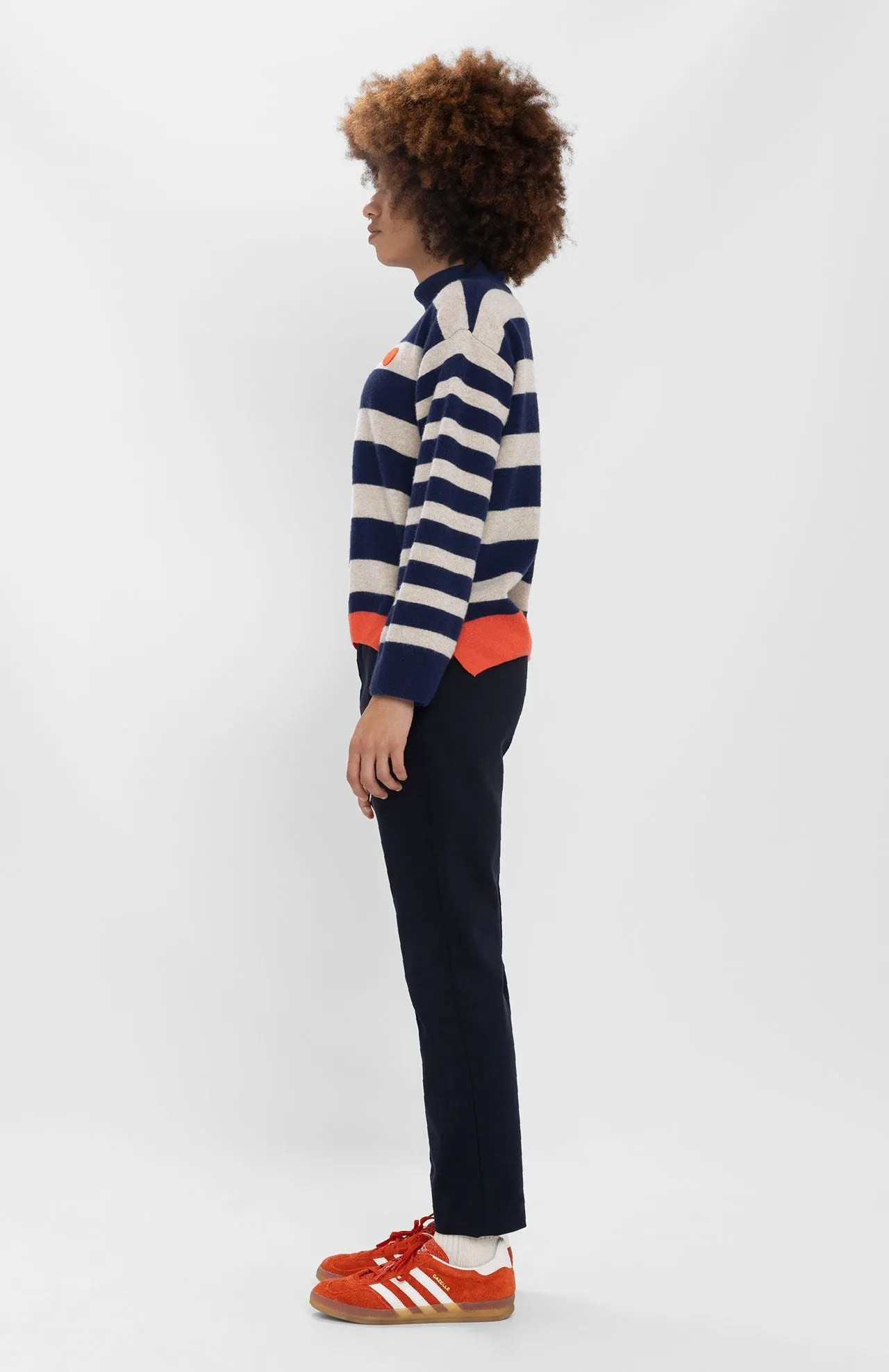 Kadabi Dot Jumper - Navy