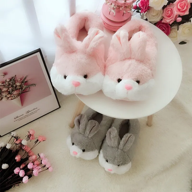 Kawaii Cute Rabbit Home Slippers