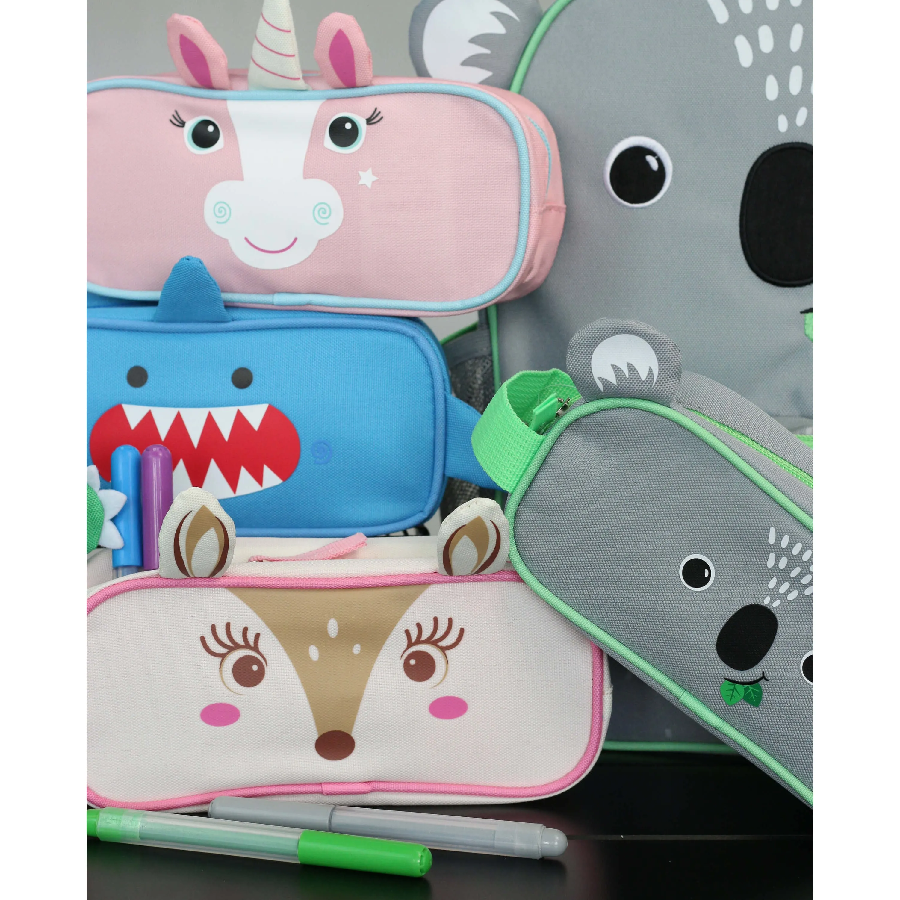 Kids Pencil Case Pouch - Kai the Koala