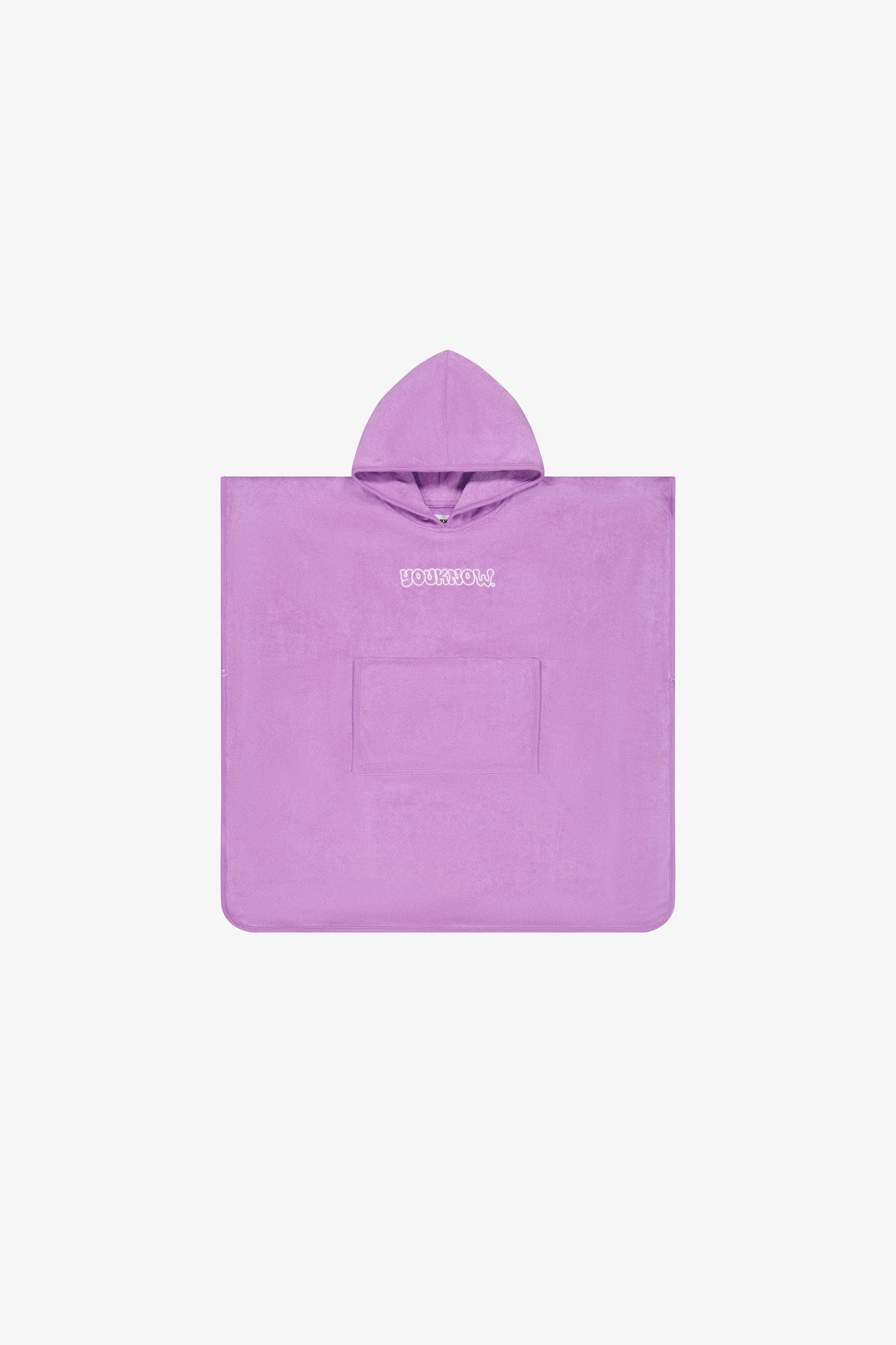 KIDS TOWEL PONCHO | PURPLE