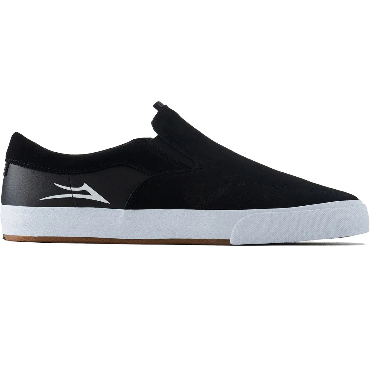 Lakai Owen Vulc Shoes - Black Suede