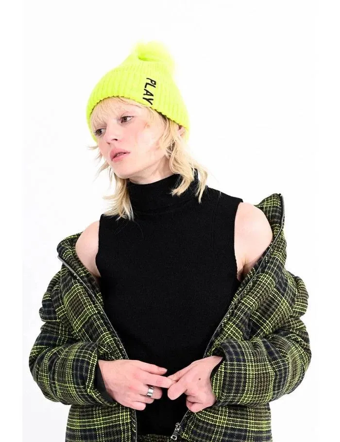 Lili Sidonio Lime Yellow Knitted Hat